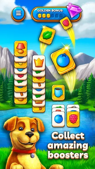 Взломанная Joey's Farm — Tile Match  [МОД Mega Pack] — последняя версия apk на Андроид screen 2