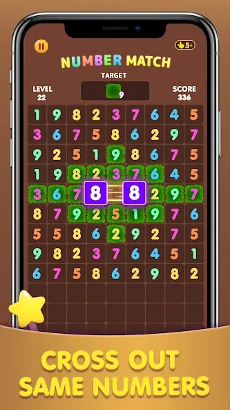 Скачать взломанную Number Match: Ten Crush Puzzle (Намбер Матч)  [МОД Menu] — последняя версия apk на Андроид screen 5