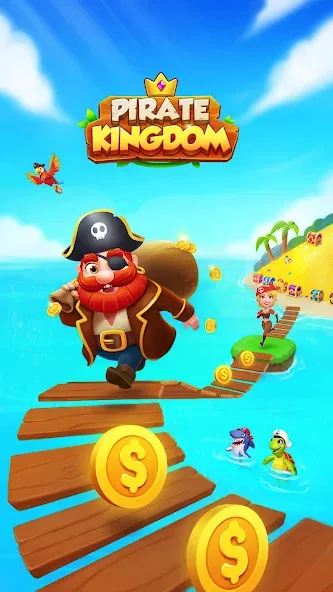 Скачать взлом Coin Rush — Pirate GO! (Коин Раш)  [МОД Много монет] — последняя версия apk на Андроид screen 1