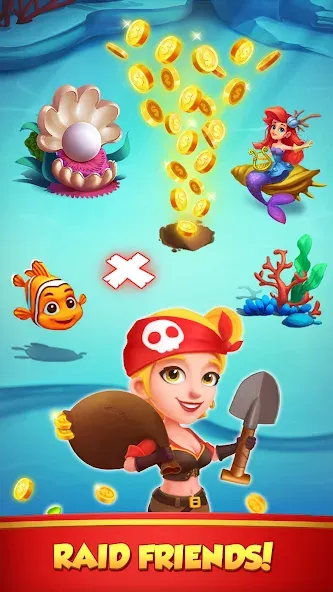 Скачать взлом Coin Rush — Pirate GO! (Коин Раш)  [МОД Много монет] — последняя версия apk на Андроид screen 3