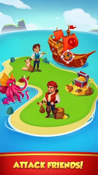 Скачать взлом Coin Rush — Pirate GO! (Коин Раш)  [МОД Много монет] — последняя версия apk на Андроид screen 4