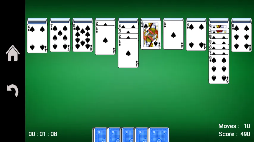 Скачать взломанную Spider Solitaire  [МОД Бесконечные деньги] — стабильная версия apk на Андроид screen 1