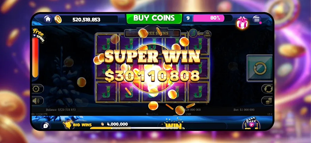 Скачать взломанную Majestic Slots: Slot Machine  [МОД Меню] — стабильная версия apk на Андроид screen 1