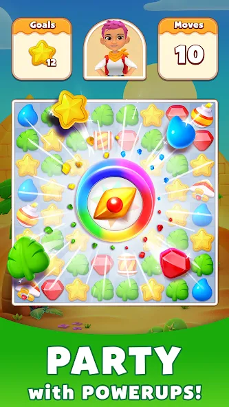 Взломанная Treasure Party: Puzzle Fun! (Трежер Пати)  [МОД Все открыто] — последняя версия apk на Андроид screen 4