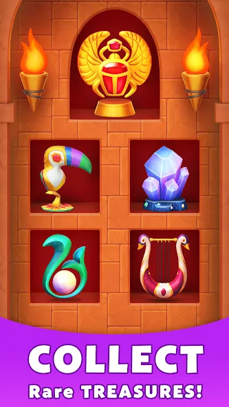 Взломанная Treasure Party: Puzzle Fun! (Трежер Пати)  [МОД Все открыто] — последняя версия apk на Андроид screen 5