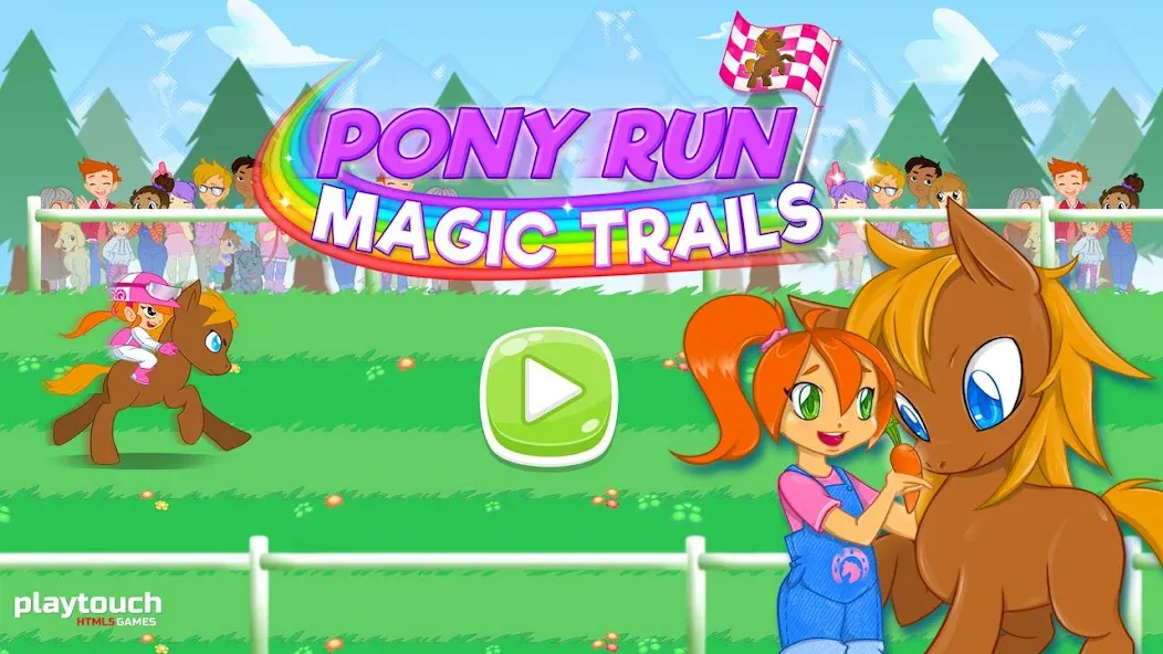 Скачать взлом Pony Run : Magic Trails (Пони Ран)  [МОД Много монет] — полная версия apk на Андроид screen 4