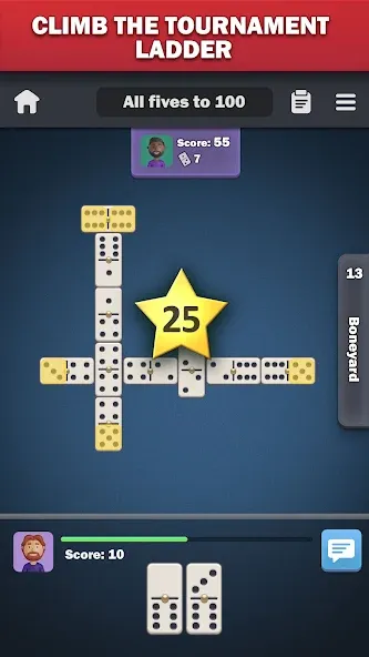 Взломанная Dominoes online — play Domino!  [МОД Меню] — стабильная версия apk на Андроид screen 3