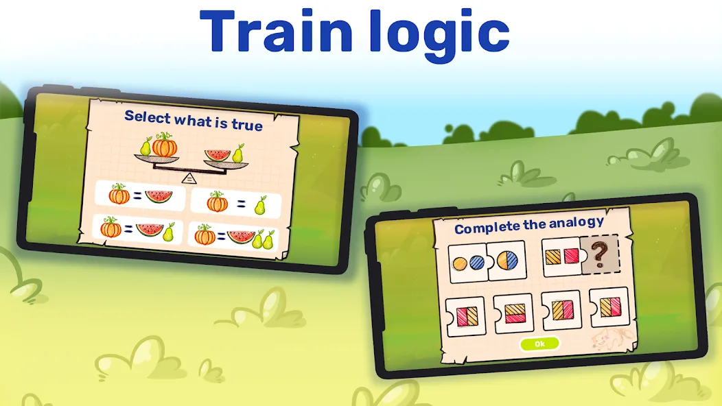 Скачать взломанную Math&Logic games for kids  [МОД Много денег] — полная версия apk на Андроид screen 3