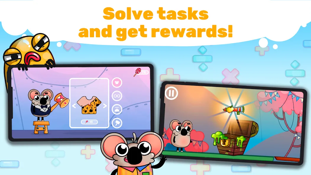 Взлом Fun Math Facts: Games for Kids  [МОД Unlocked] — полная версия apk на Андроид screen 4