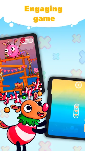 Скачать взломанную Multiplication Games For Kids.  [МОД Меню] — стабильная версия apk на Андроид screen 2