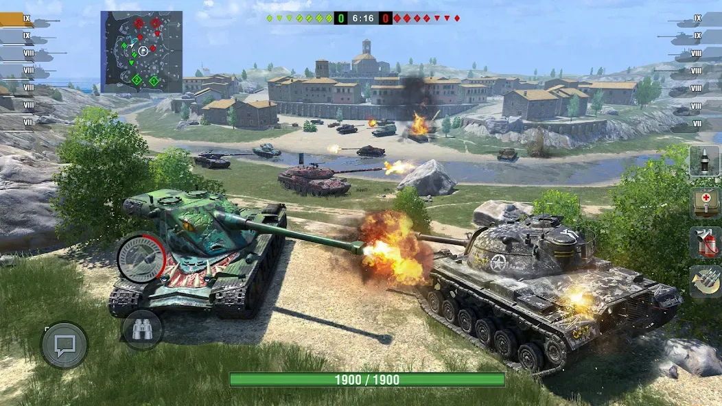 Скачать взломанную World of Tanks Blitz (Ворлд оф Танкс Блиц ПВП)  [МОД Бесконечные деньги] — стабильная версия apk на Андроид screen 2