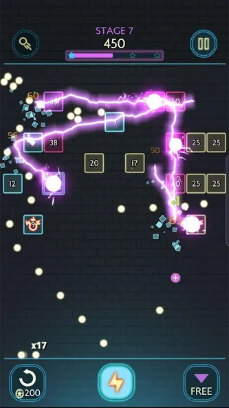 Взлом Neon bricks  [МОД Много денег] — полная версия apk на Андроид screen 4