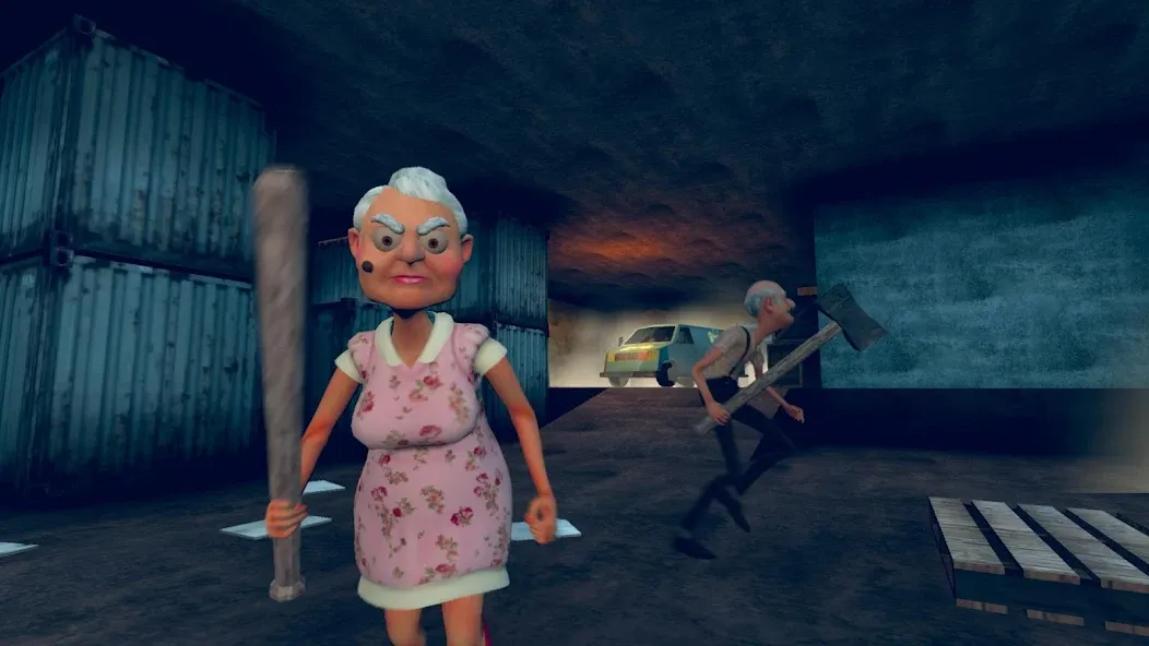 Взломанная Grandpa & Granny 4 Online Game  [МОД Бесконечные деньги] — стабильная версия apk на Андроид screen 1