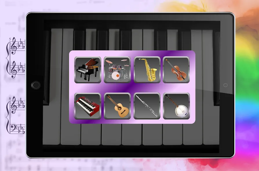 Скачать взломанную Piano  [МОД Много денег] — стабильная версия apk на Андроид screen 2