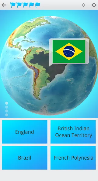 Взлом Flags On the Globe  [МОД Unlocked] — стабильная версия apk на Андроид screen 1