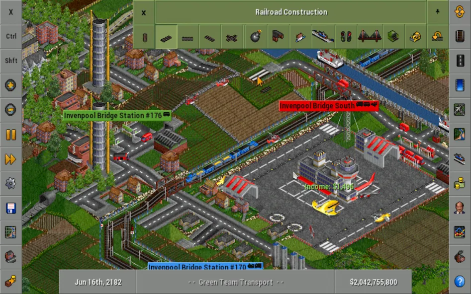 Скачать взлом OpenTTD (Открой ТТД)  [МОД Много денег] — полная версия apk на Андроид screen 1