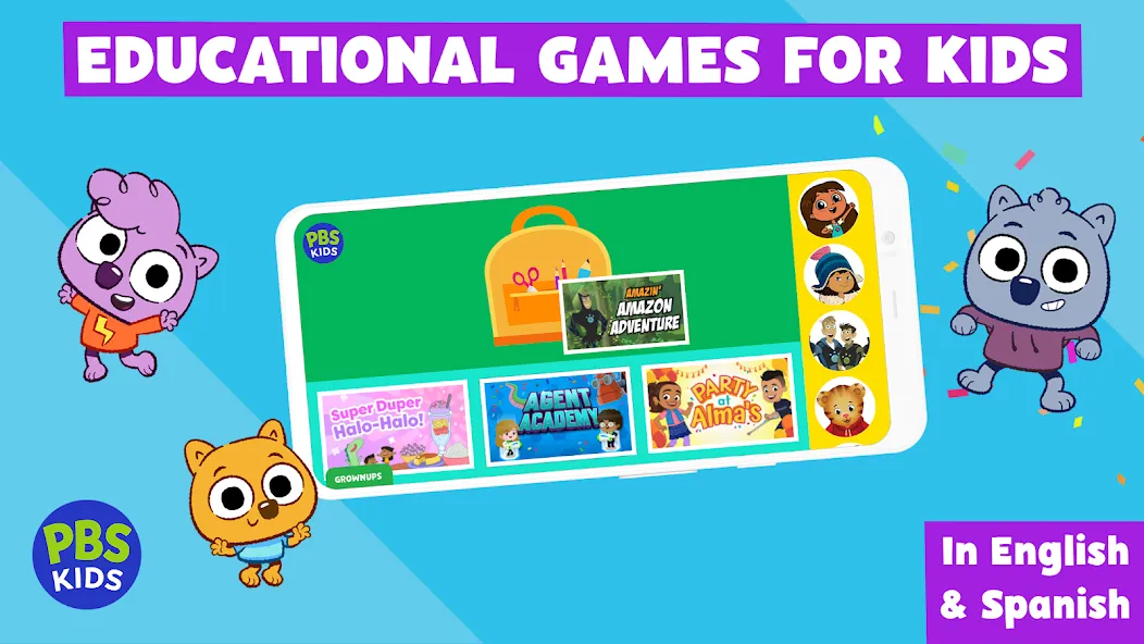 Взлом PBS KIDS Games (ПиБиЭс КИДС Игры)  [МОД Много монет] — последняя версия apk на Андроид screen 1