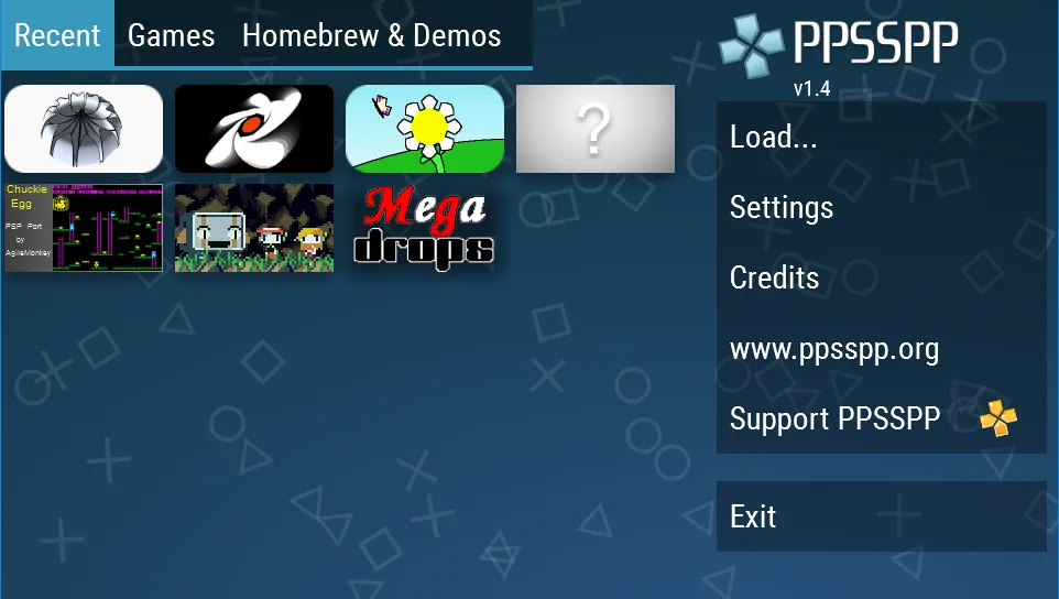 Взлом PPSSPP — PSP emulator (ППССПП)  [МОД Menu] — последняя версия apk на Андроид screen 1