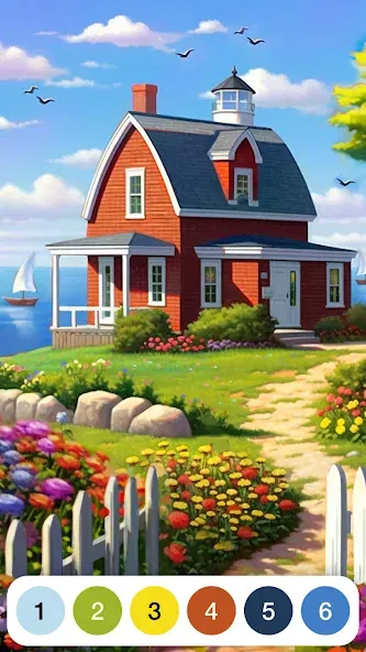 Взлом Paint by Number: Coloring Game  [МОД Unlimited Money] — последняя версия apk на Андроид screen 4