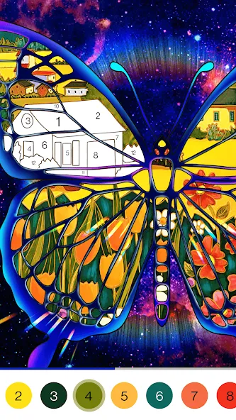 Взлом Coloring Book -Paint by Number (Малер Плюс)  [МОД Все открыто] — последняя версия apk на Андроид screen 4