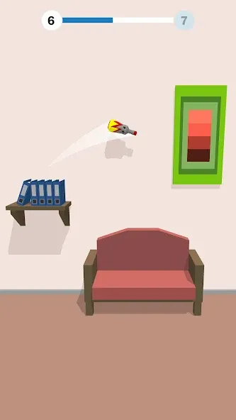 Скачать взлом Bottle Flip 3D — Tap & Jump (Ботл Флип 3Д)  [МОД Бесконечные деньги] — стабильная версия apk на Андроид screen 4