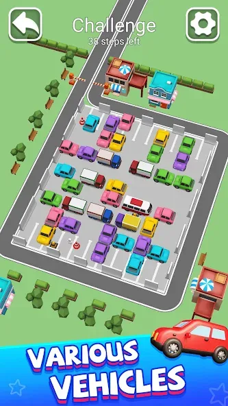 Скачать взломанную Car Parking Games: Parking Jam (Кар Паркинг Джем)  [МОД Меню] — стабильная версия apk на Андроид screen 5