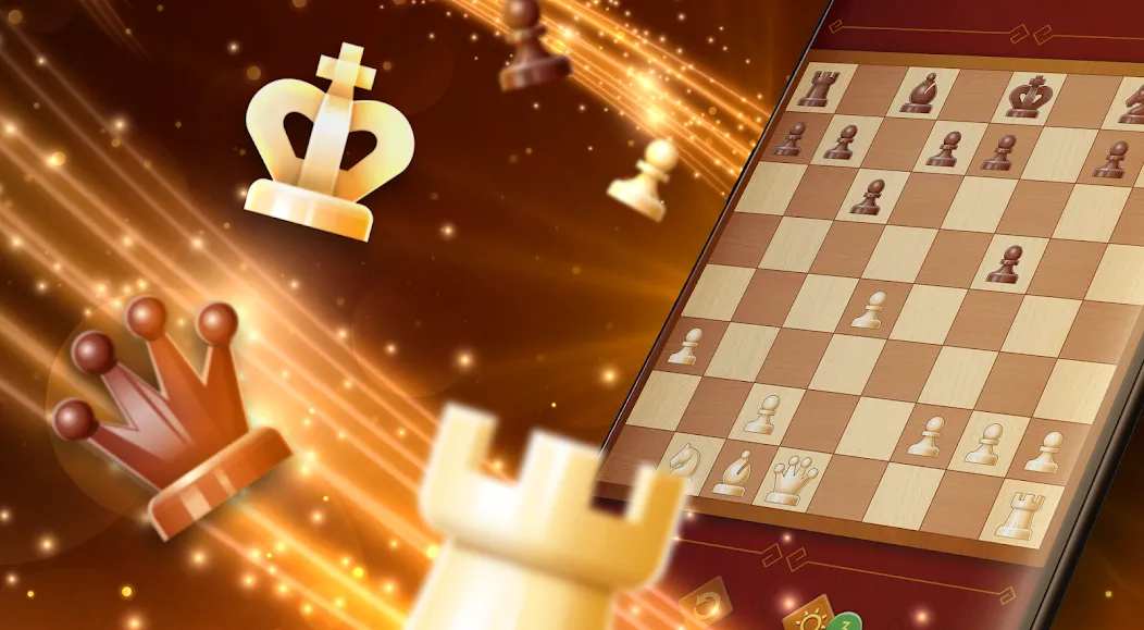 Взлом Chess Online — Clash of Kings  [МОД Unlocked] — полная версия apk на Андроид screen 1