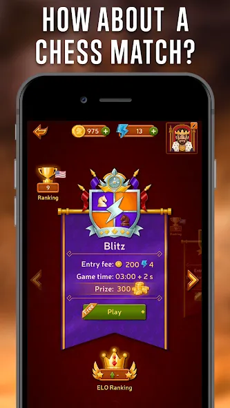 Взлом Chess Online — Clash of Kings  [МОД Unlocked] — полная версия apk на Андроид screen 3