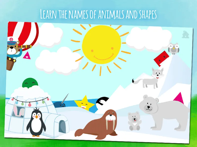 Скачать взлом Animals learn words for kids  [МОД Бесконечные монеты] — полная версия apk на Андроид screen 2