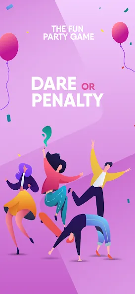 Взломанная Dare or Penalty : Party game  [МОД Все открыто] — последняя версия apk на Андроид screen 1