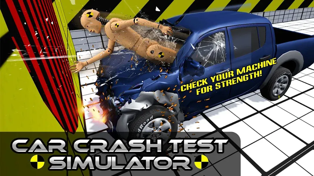 Скачать взлом Car Crash Test Simulator  [МОД Mega Pack] — последняя версия apk на Андроид screen 3