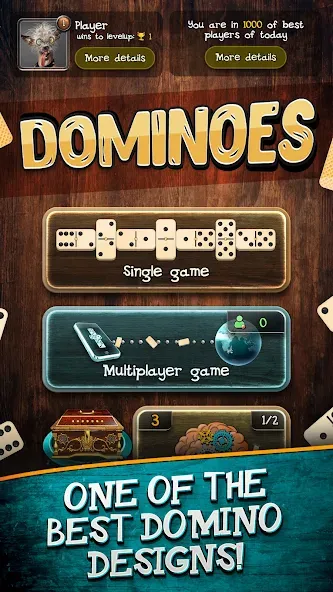 Скачать взломанную Dominoes  [МОД Много денег] — полная версия apk на Андроид screen 1