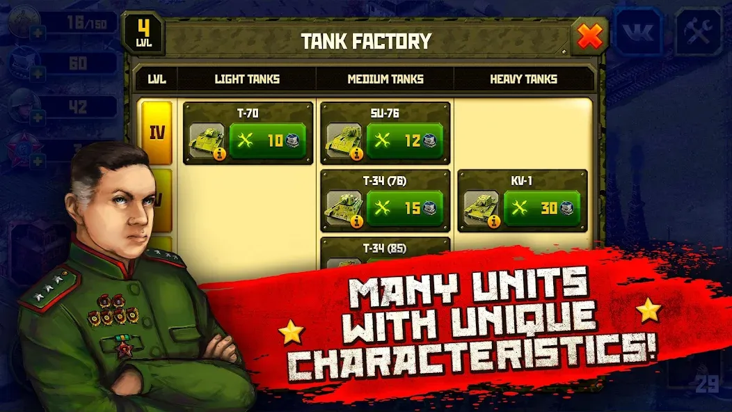 Скачать взломанную Second World War  [МОД Много денег] — полная версия apk на Андроид screen 5