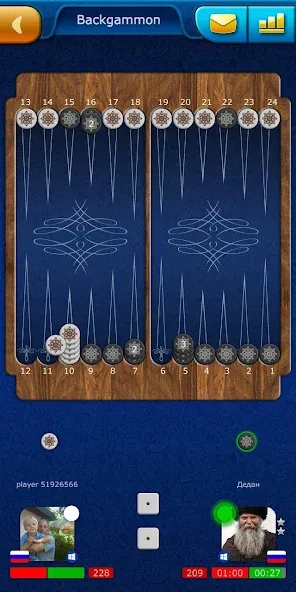 Скачать взломанную Backgammon LiveGames online  [МОД Menu] — полная версия apk на Андроид screen 3