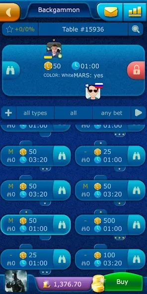 Скачать взломанную Backgammon LiveGames online  [МОД Menu] — полная версия apk на Андроид screen 4