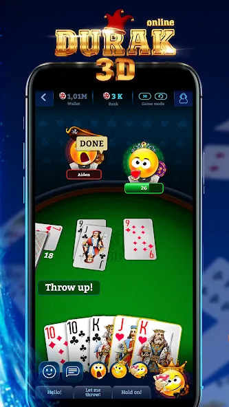 Взлом Durak Online 3D  [МОД Unlimited Money] — стабильная версия apk на Андроид screen 1