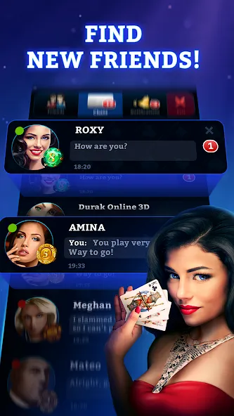 Взлом Durak Online 3D  [МОД Unlimited Money] — стабильная версия apk на Андроид screen 3