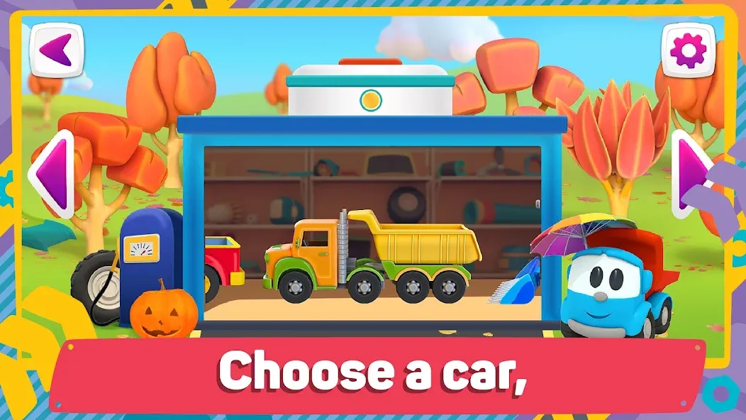 Скачать взломанную Leo 2: Puzzles & Cars for Kids  [МОД Меню] — полная версия apk на Андроид screen 4