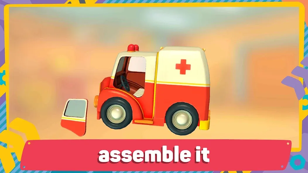 Скачать взломанную Leo 2: Puzzles & Cars for Kids  [МОД Меню] — полная версия apk на Андроид screen 5