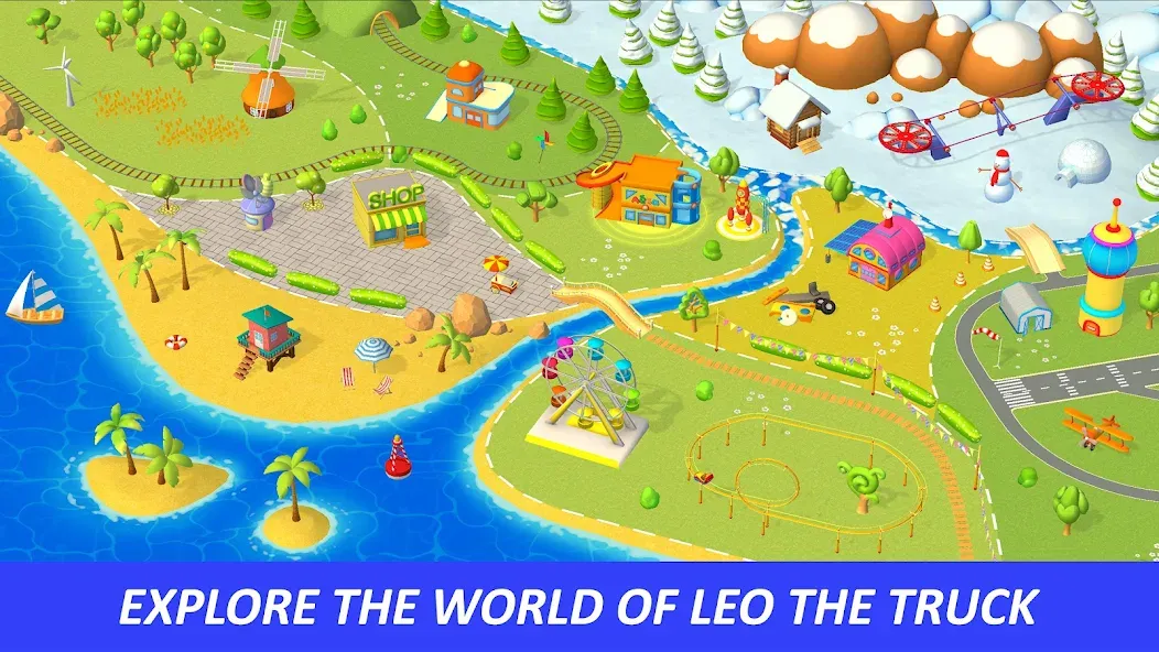 Скачать взлом Leo's World: toddler adventure  [МОД Unlimited Money] — полная версия apk на Андроид screen 1