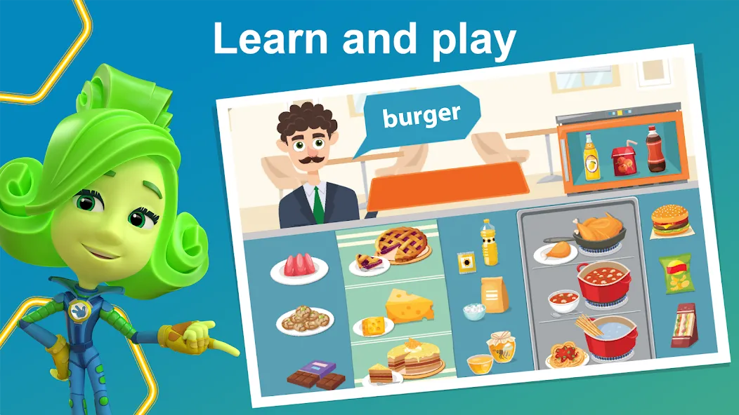 Взломанная English for Kids Learning game  [МОД Бесконечные монеты] — последняя версия apk на Андроид screen 2