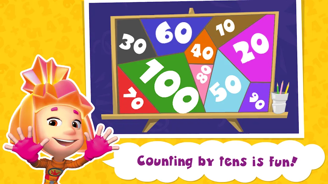 Скачать взломанную The Fixies Math Learning Games  [МОД Все открыто] — стабильная версия apk на Андроид screen 4