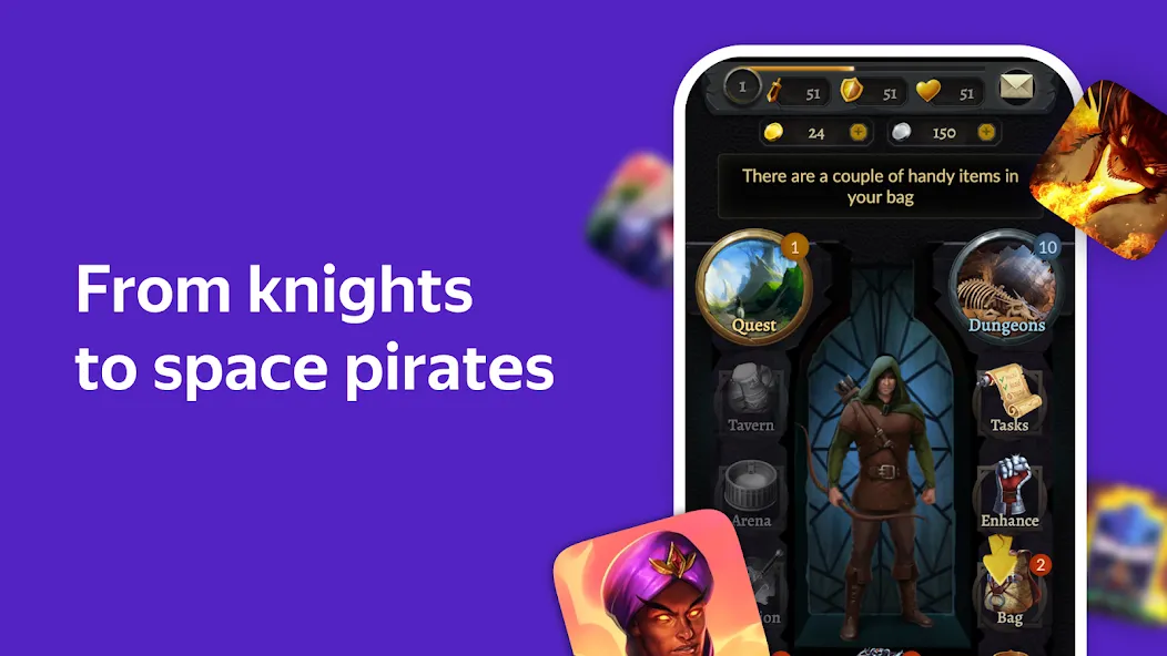 Взлом Yandex Games RPG and Role  [МОД Бесконечные деньги] — стабильная версия apk на Андроид screen 4