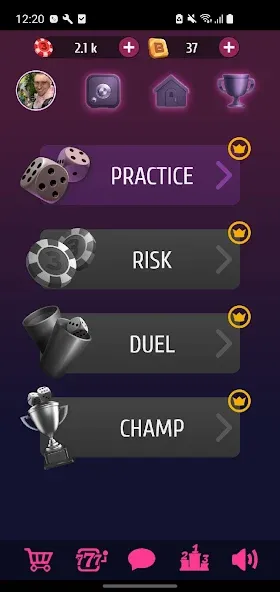 Взлом Farkle Pro — 10000 dice game  [МОД Menu] — полная версия apk на Андроид screen 1