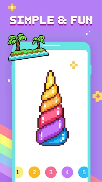Взлом Paint by Number — Pixel Art  [МОД Много монет] — полная версия apk на Андроид screen 2