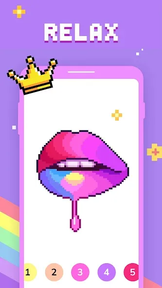 Взлом Paint by Number — Pixel Art  [МОД Много монет] — полная версия apk на Андроид screen 4