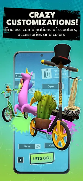 Взлом Touchgrind Scooter (Тачгринд Скутер)  [МОД Бесконечные монеты] — полная версия apk на Андроид screen 5