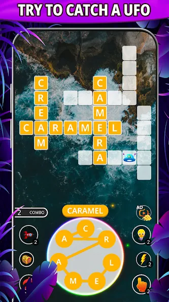 Скачать взломанную Word connect: word search game  [МОД Бесконечные деньги] — последняя версия apk на Андроид screen 1