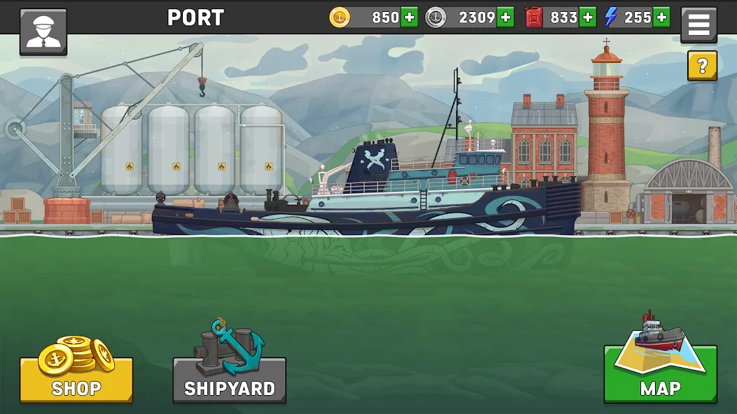 Скачать взломанную Ship Simulator: Boat Game (Шип Симулятор)  [МОД Menu] — полная версия apk на Андроид screen 1