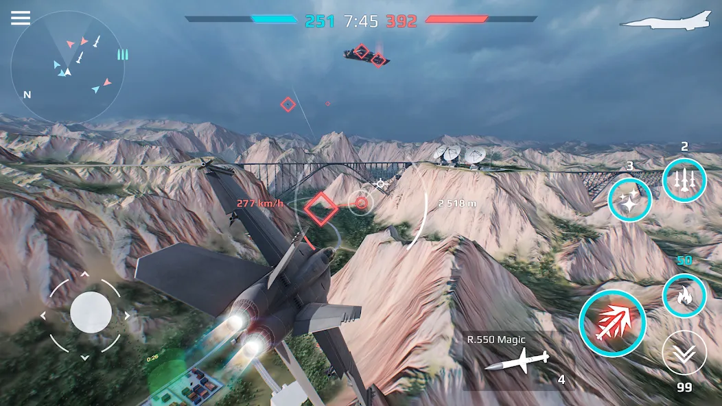 Скачать взломанную Sky Combat: War Planes Online (Скай Комбат)  [МОД Unlimited Money] — полная версия apk на Андроид screen 2